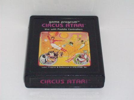 Circus Atari (pic label) - Atari 2600 Game